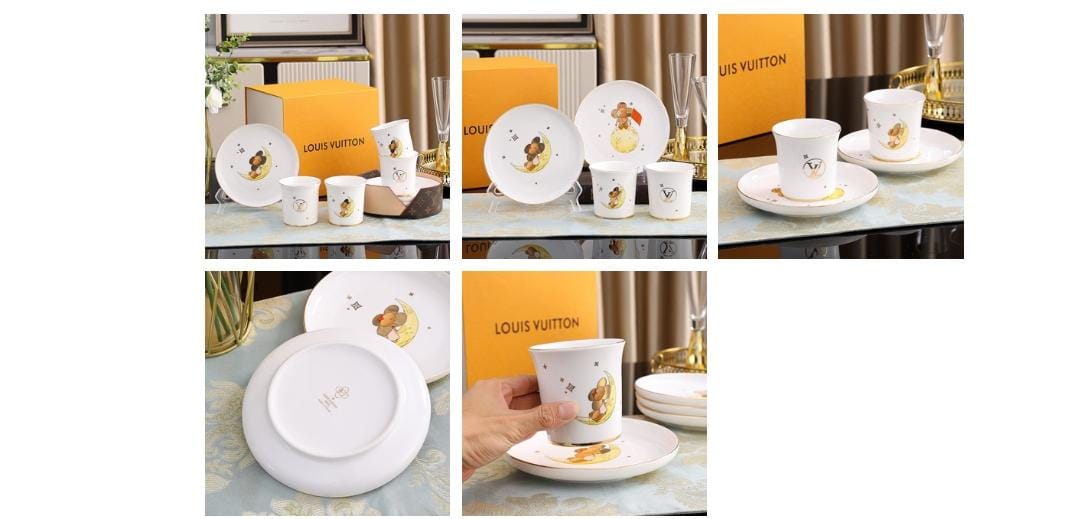 Louis Vuitton Unisex Bridal Plates